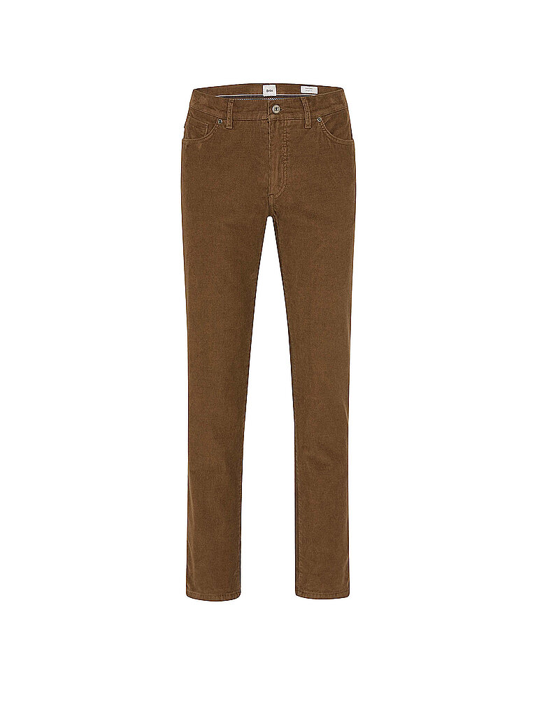 BRAX Pantalón de pana CADIZ TT THERMO marrón