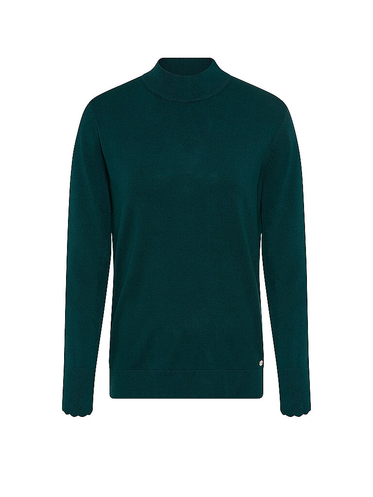 BRAX Jersey de cuello alto LEA verde oscuro