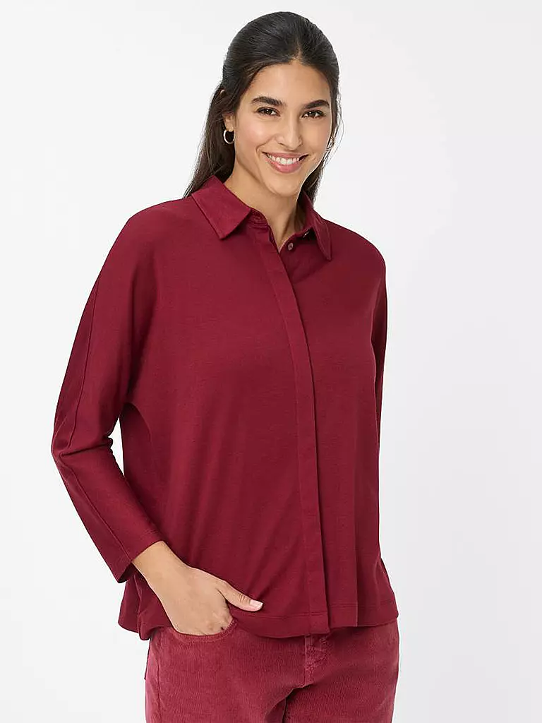 BRAX | Blusa CELIA M | Rojo oscuro