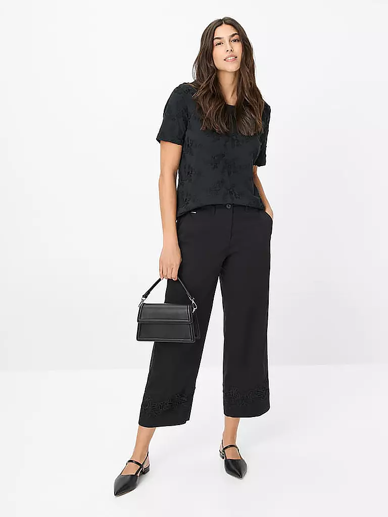 BRAX | Blusenshirt CIRA | Negro
