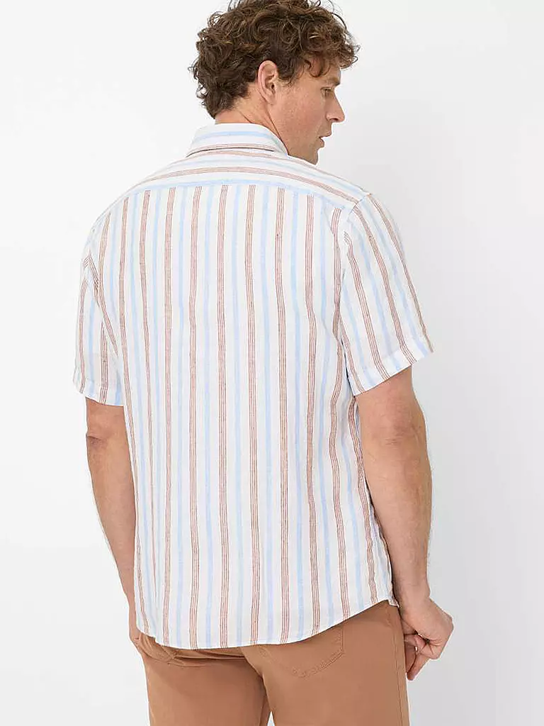 BRAX | Camisa de lino HARDY | Marrón claro