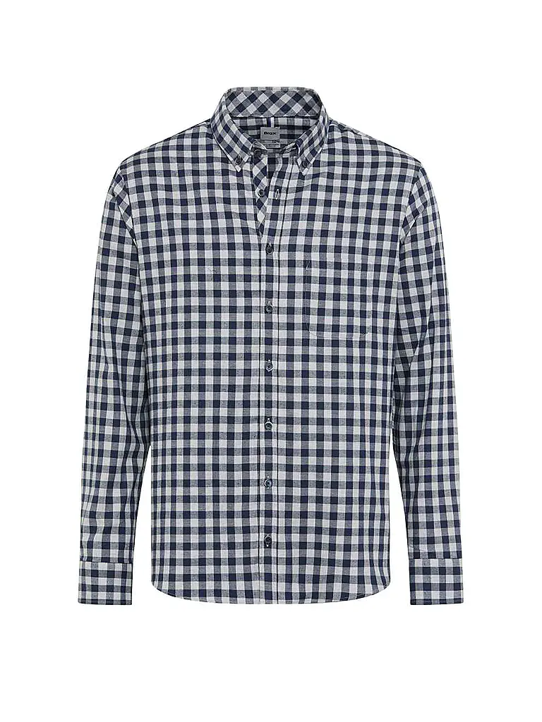 BRAX | Camisa Regular Fit DANIEL C | Azul
