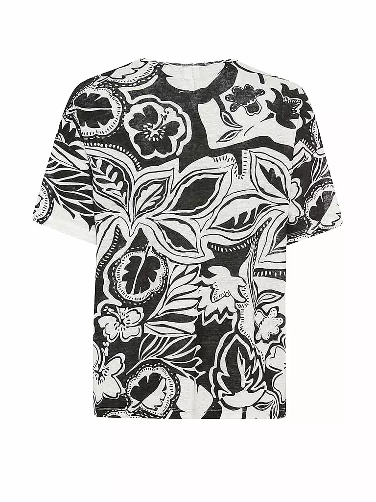 BRAX | Camiseta de lino CANDICE | Negro
