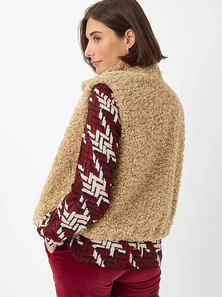 BRAX | Chaqueta con aspecto de piel OSLO | 