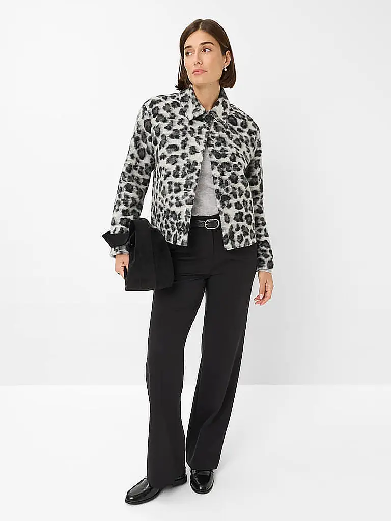 BRAX | Chaqueta de lana LINZ | Negro