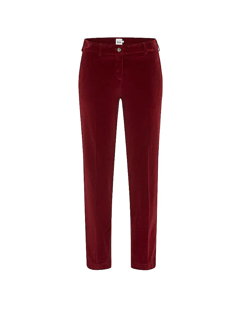 BRAX | Chino 7/8 MARON S | Rojo oscuro