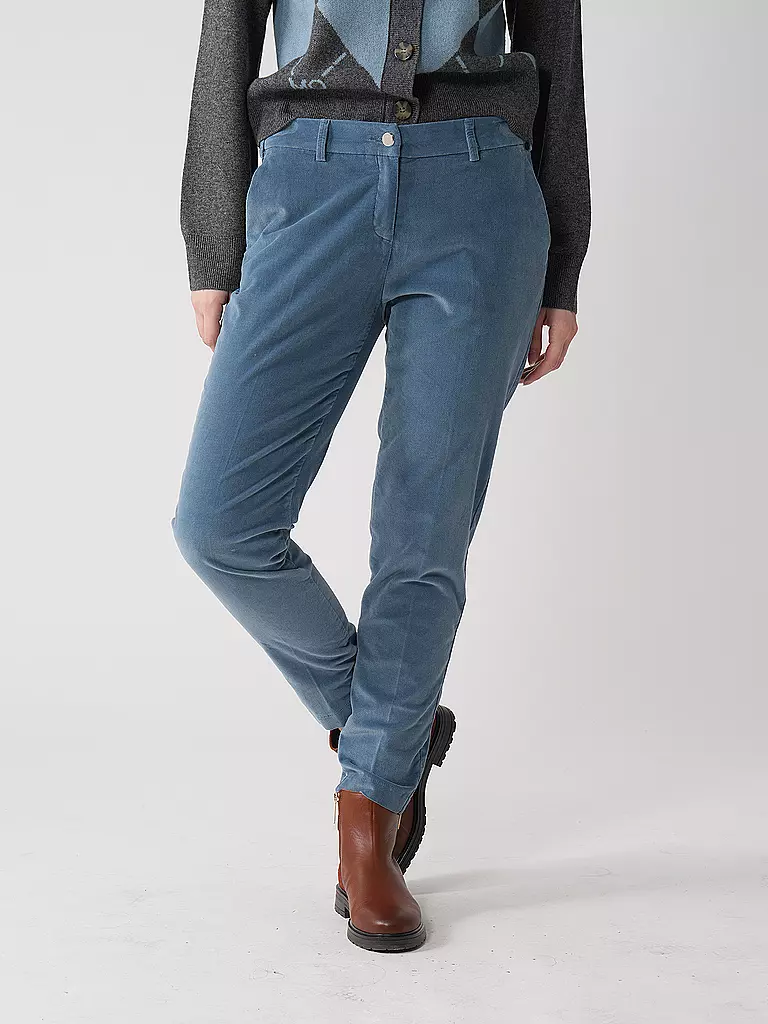 BRAX | Chino 7/8 MARON S | Azul claro