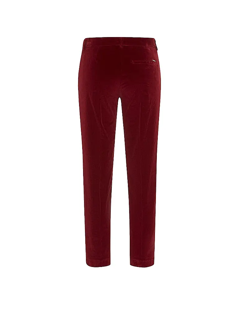 BRAX | Chino 7/8 MARON S | Rojo oscuro