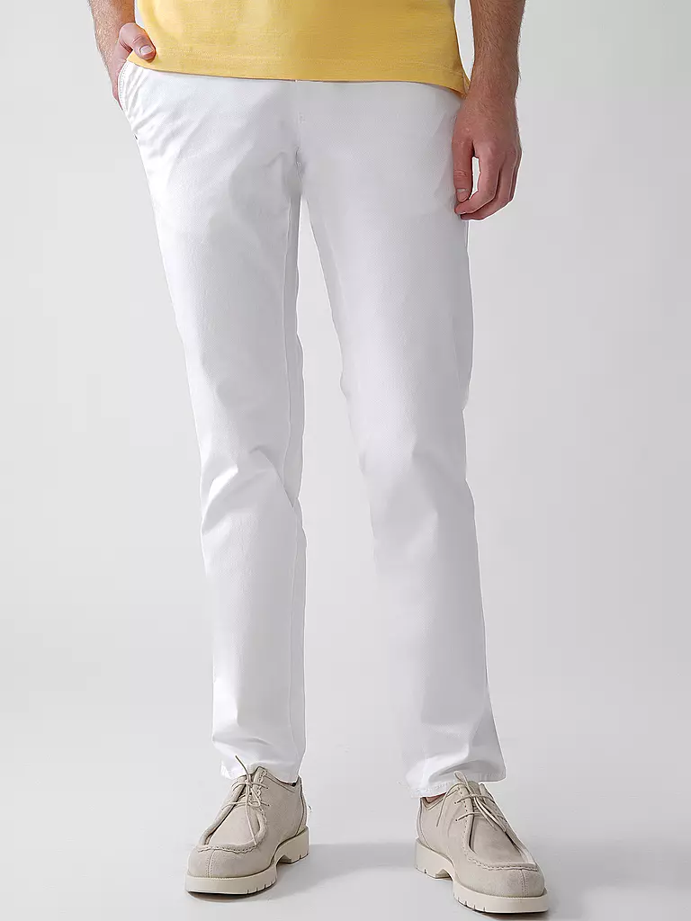BRAX | Chino Modern Fit FABIO_IN | Blanco
