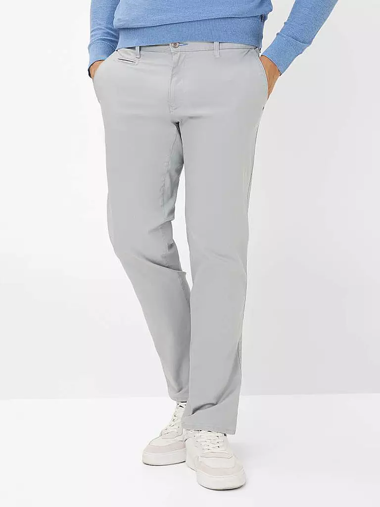 BRAX | Chino Modern Fit FABIO_IN | Gris claro