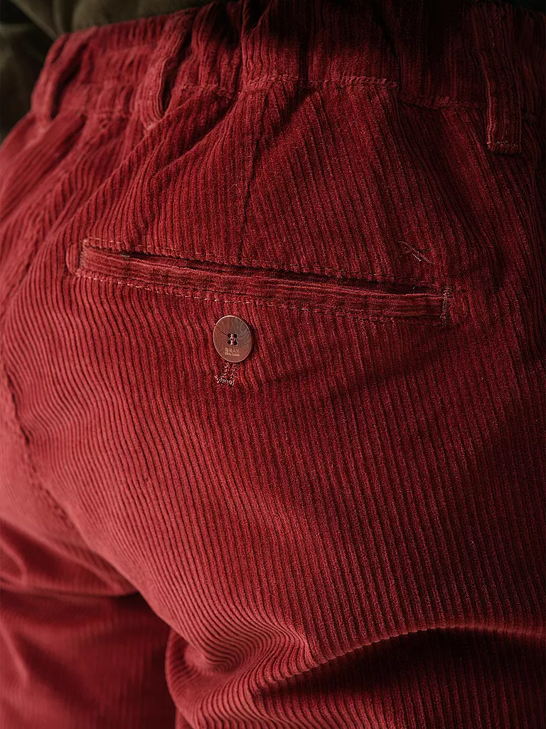 BRAX | Cordhose FABIO JOG | Rojo
