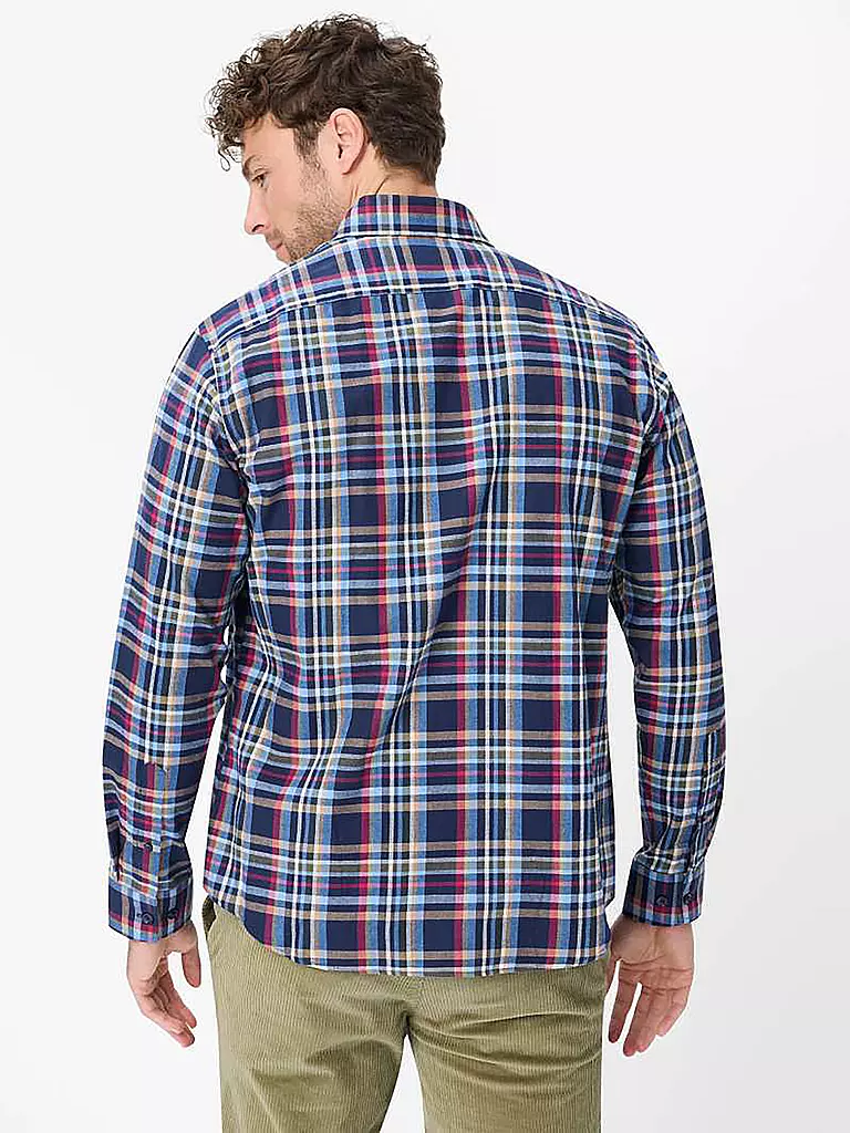 BRAX | Hemd DANIEL Modern Fit | Azul