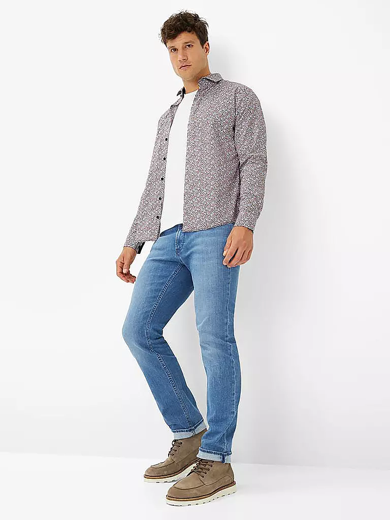 BRAX | Hemd Modern Fit HAROLD  | Lila