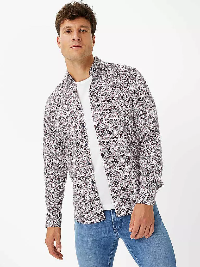 BRAX | Hemd Modern Fit HAROLD  | Lila