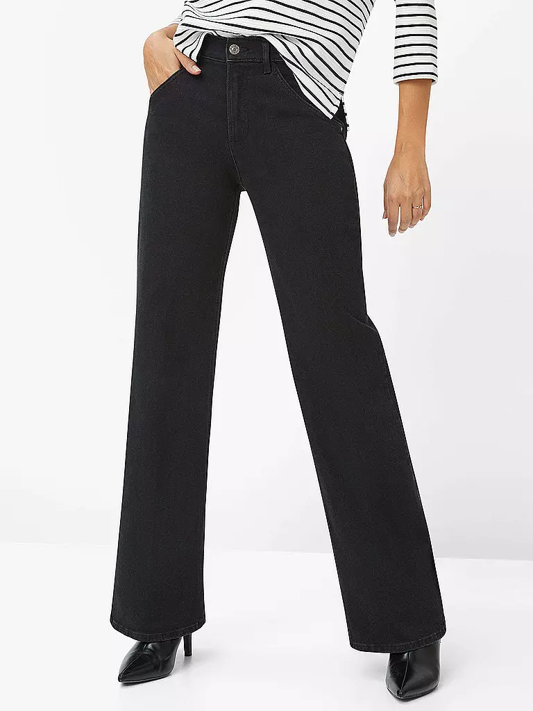 BRAX | High Waist Jeans MAINE | Negro