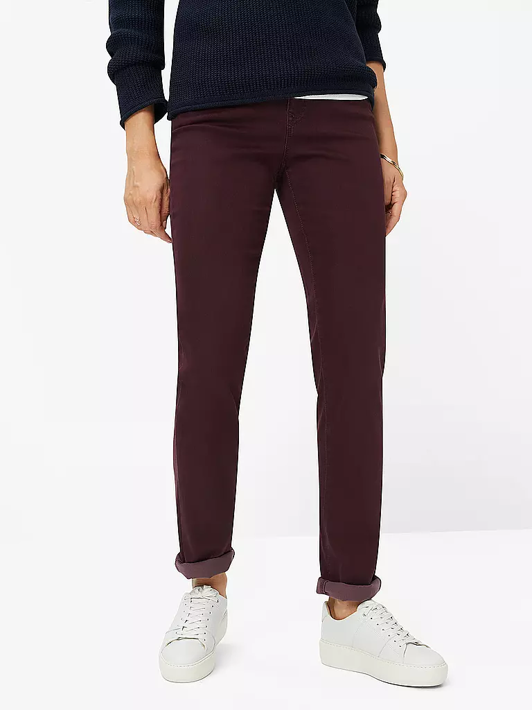 BRAX | Hose Straight Fit MARY  | Rojo oscuro
