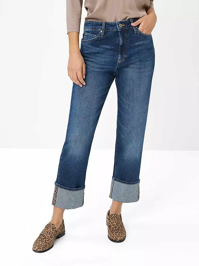 BRAX | Jeans corte recto 3/4 MADISON S | Azul