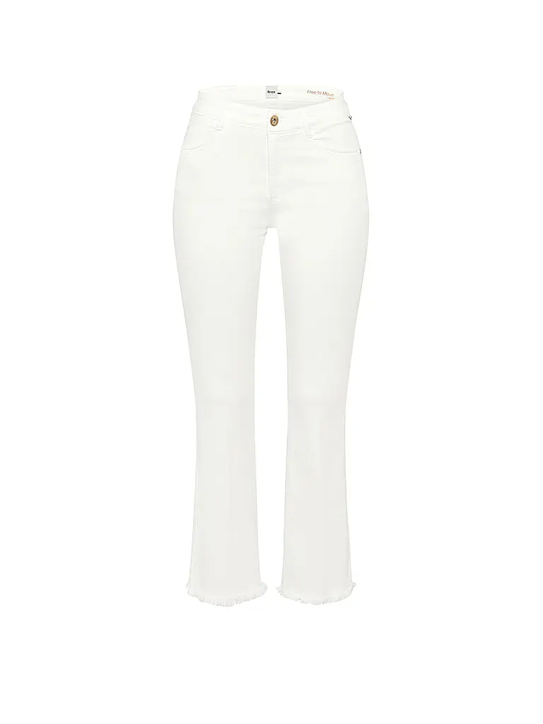 BRAX | Jeans Flared Fit 7/8 SHAKIRA S  | Blanco