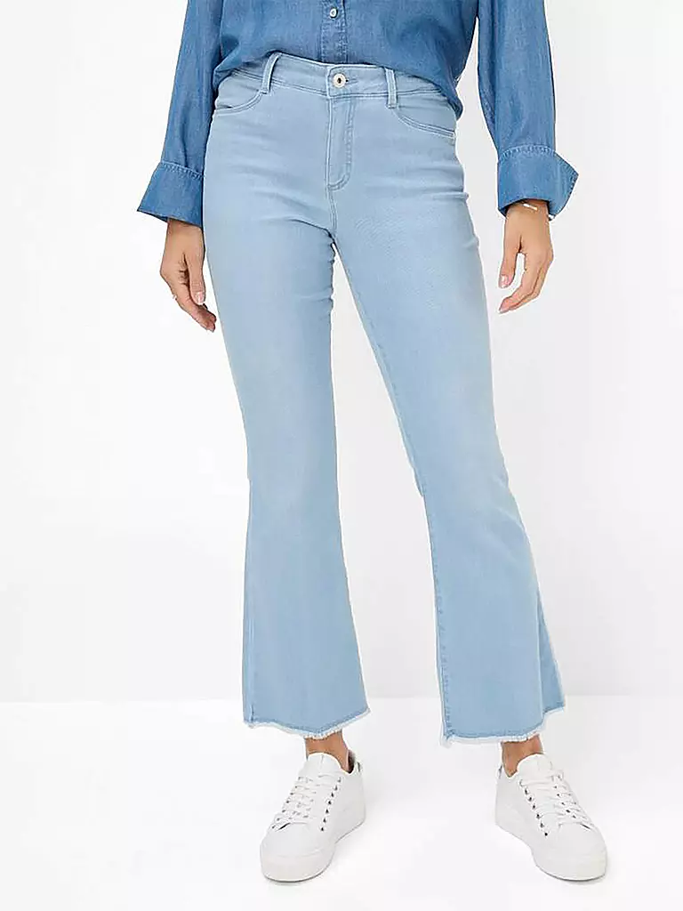 BRAX | Jeans Flared Fit SHAKIRA S 7/8 | Azul claro