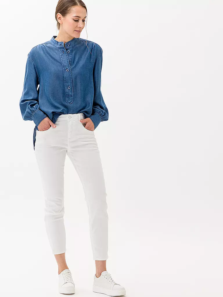 BRAX | Jeans Slim Fit 7/8 SHAKIRA S | Blanco