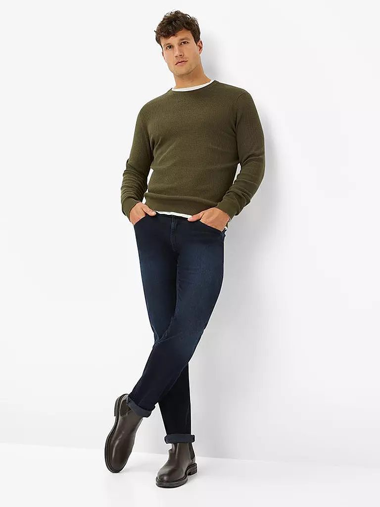 BRAX | Jeans Straight Fit CADIZ | Azul oscuro