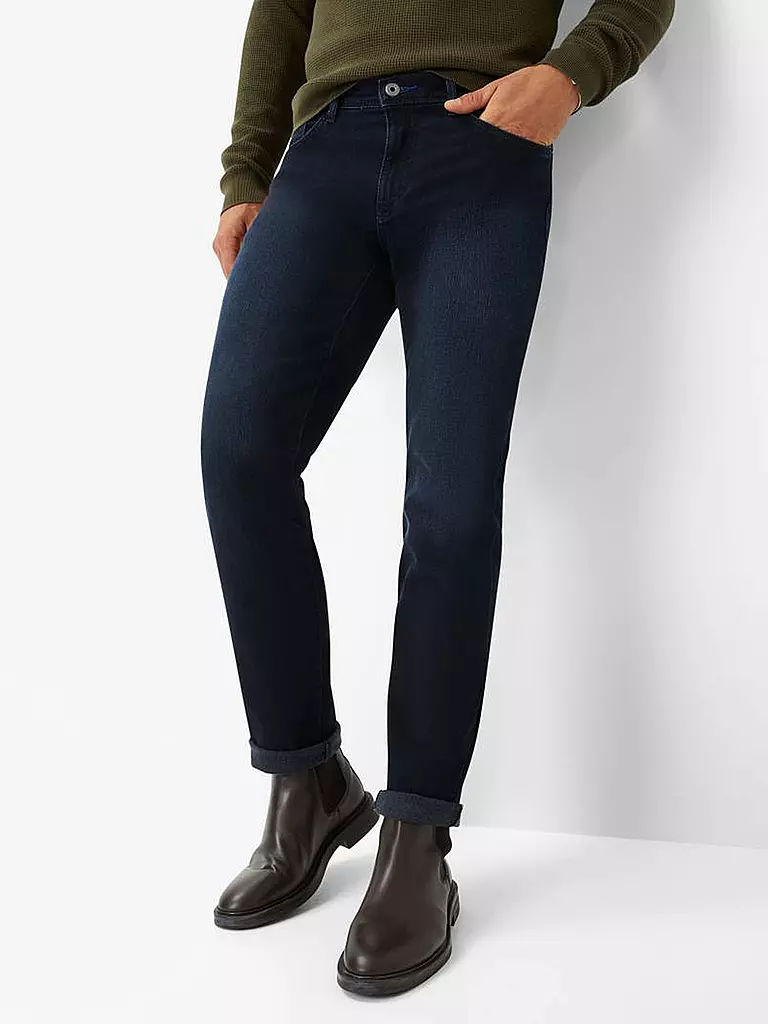 BRAX | Jeans Straight Fit CADIZ | Azul oscuro