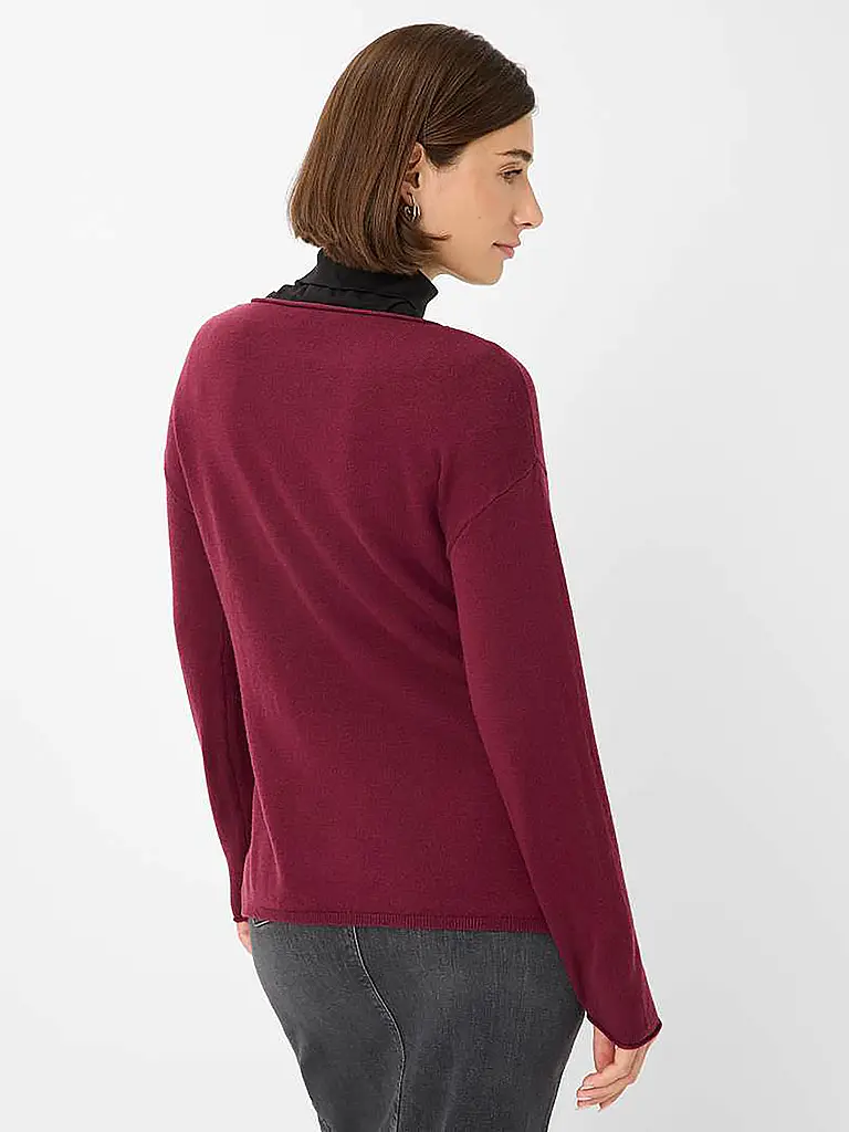 BRAX | Jersey LIZ | Rojo oscuro
