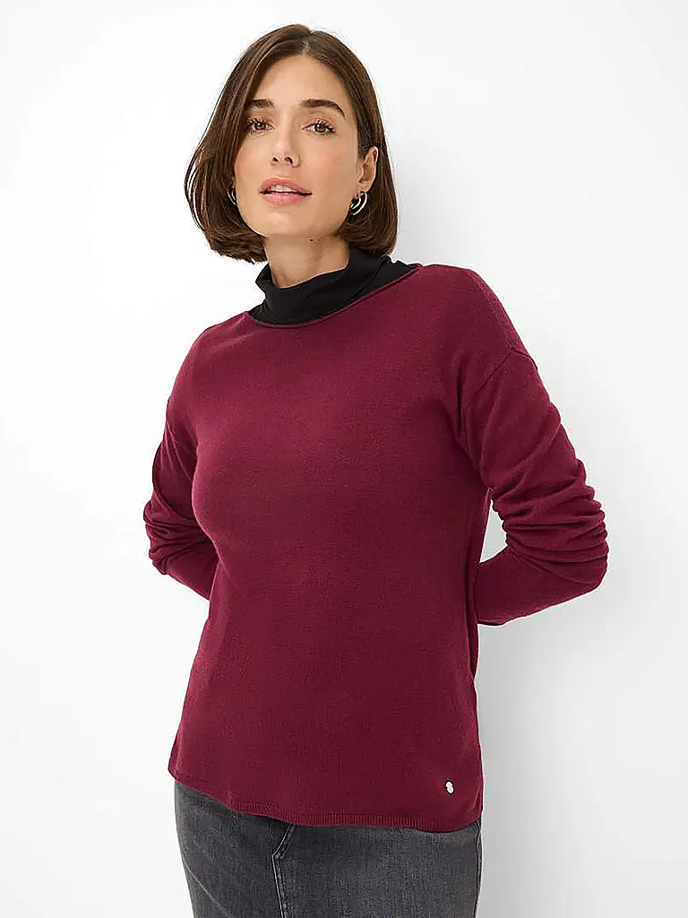 BRAX | Jersey LIZ | Rojo oscuro