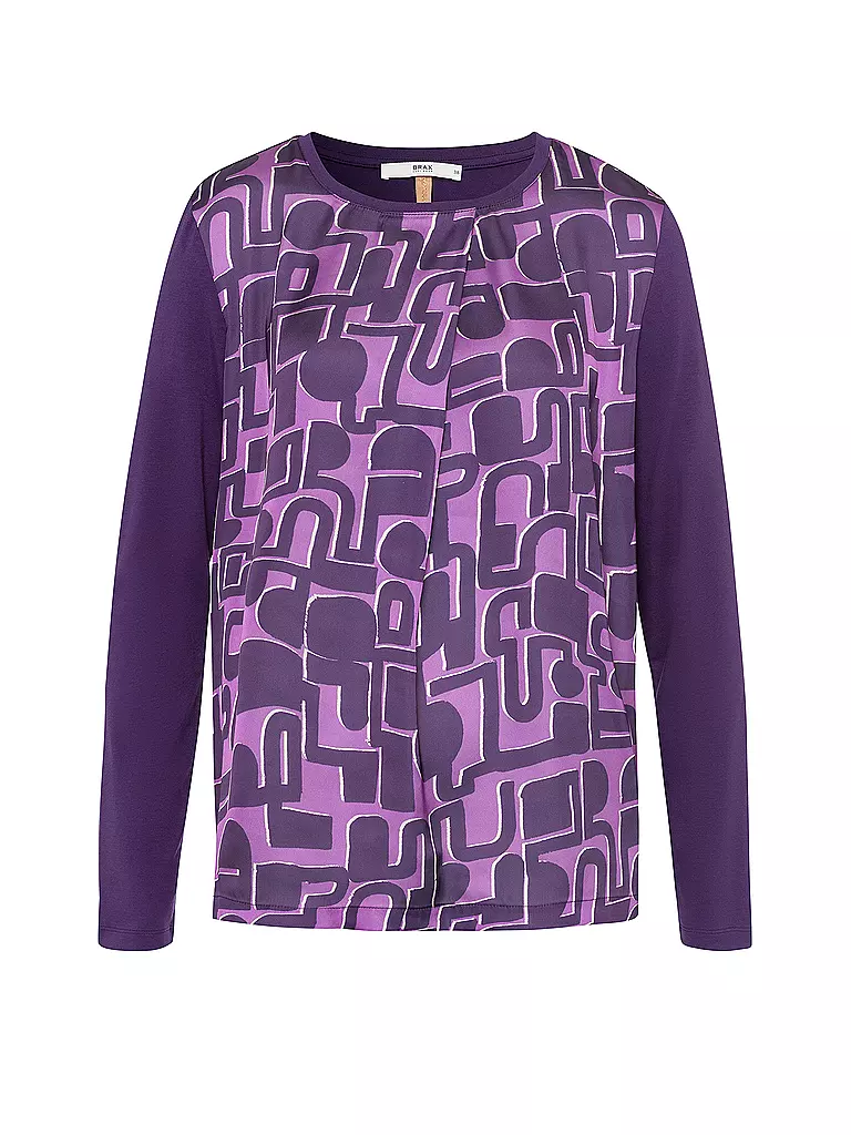 BRAX | Langarmshirt CARLA | Lila
