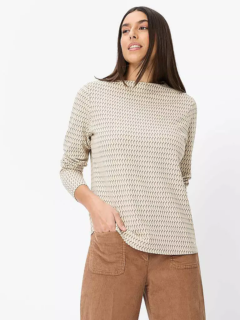 BRAX | Langarmshirt CINDY | Crema