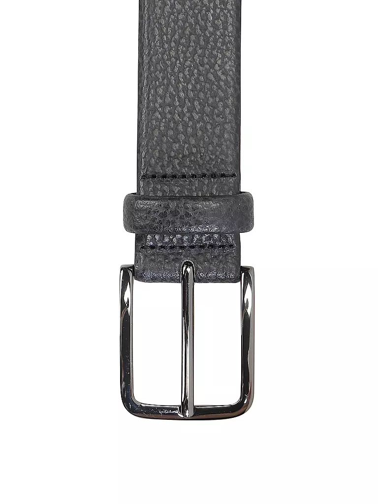 BRAX | Ledergürtel | Azul oscuro