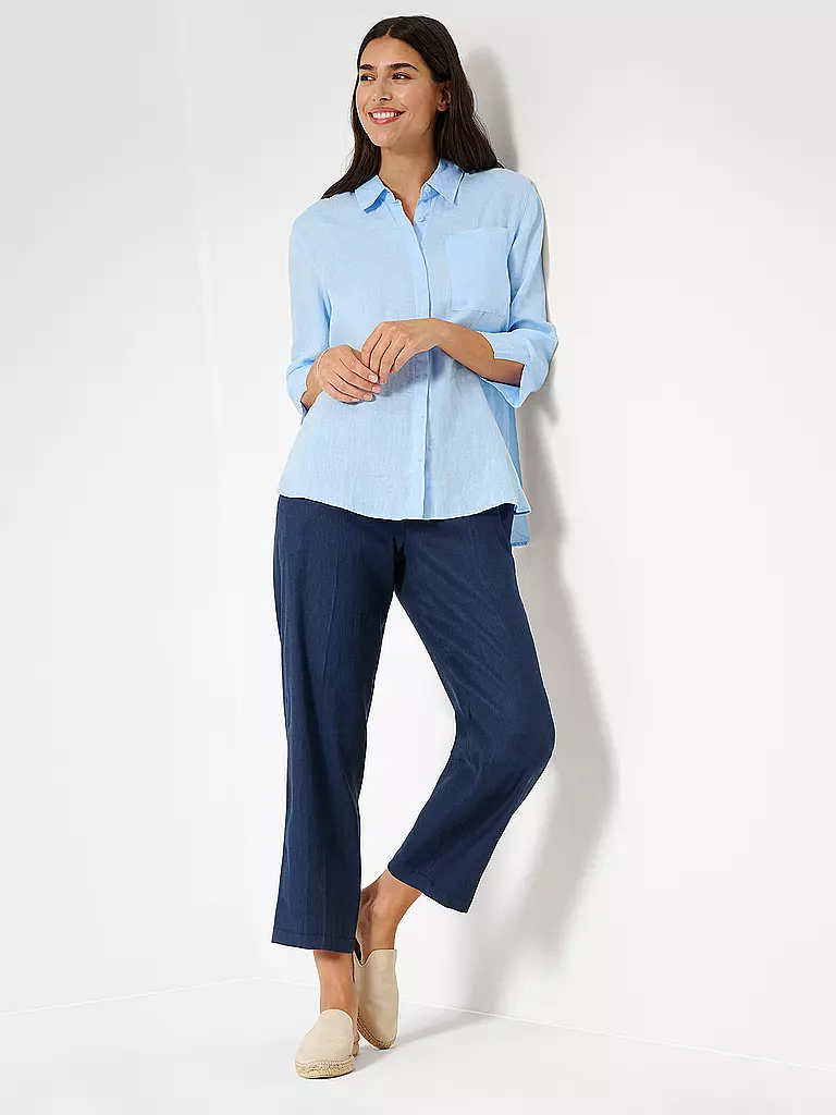 BRAX | Leinenbluse VICKI  | Azul claro