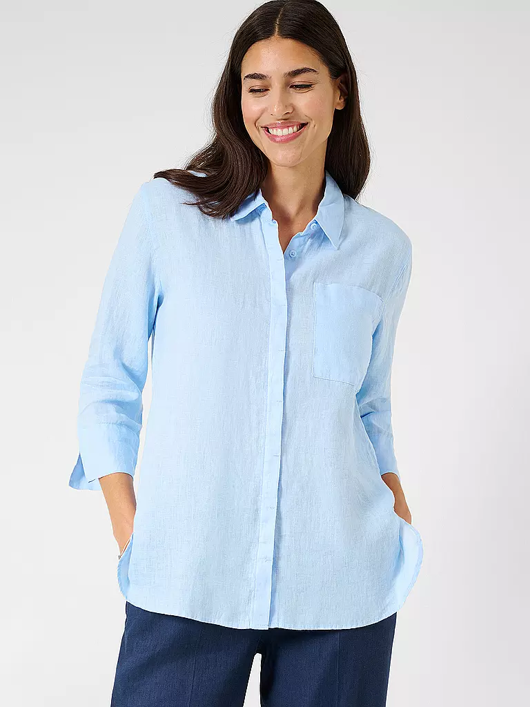 BRAX | Leinenbluse VICKI  | Azul claro