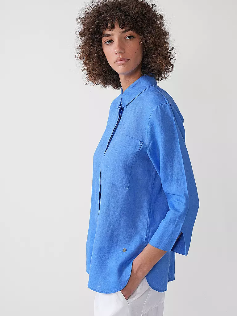 BRAX | Leinenbluse VICKI | Azul