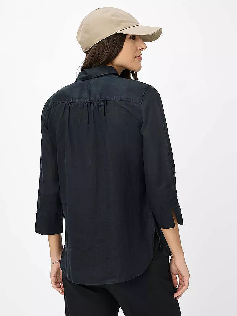 BRAX | Leinenbluse VICKI | Negro