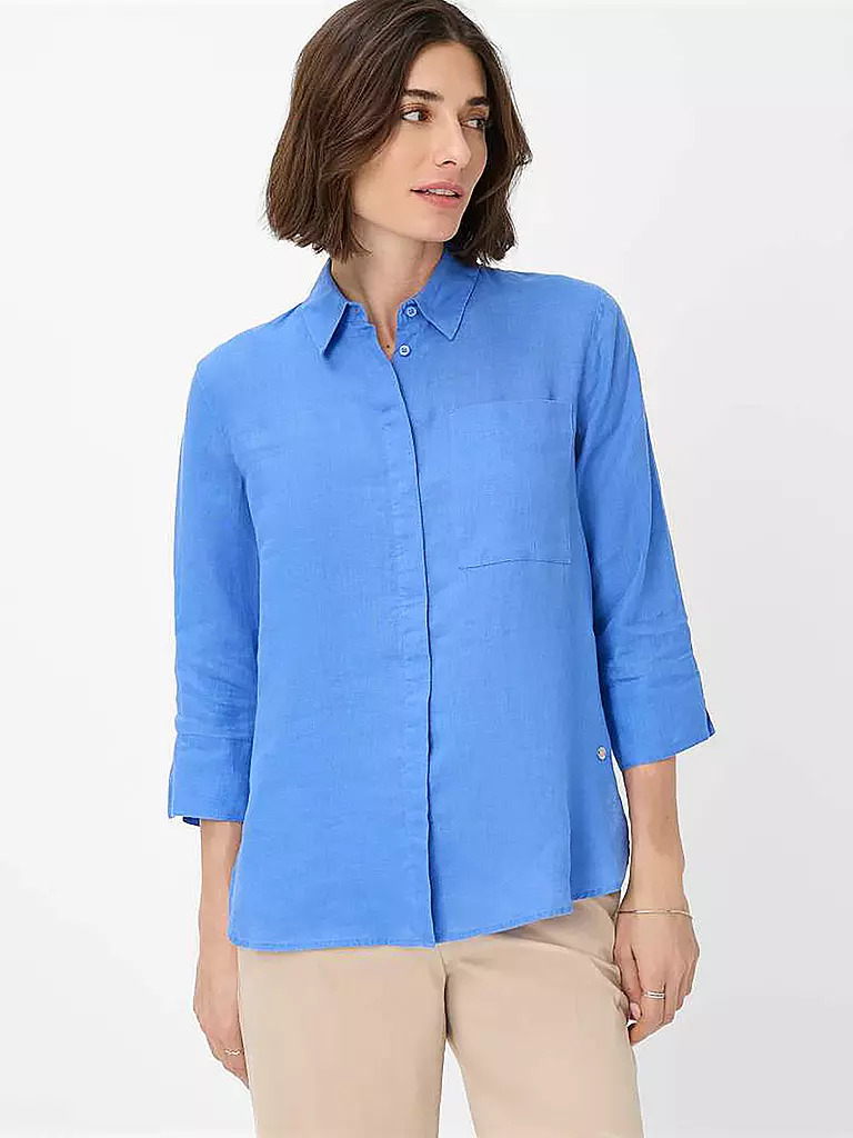 BRAX | Leinenbluse VICKI | Azul
