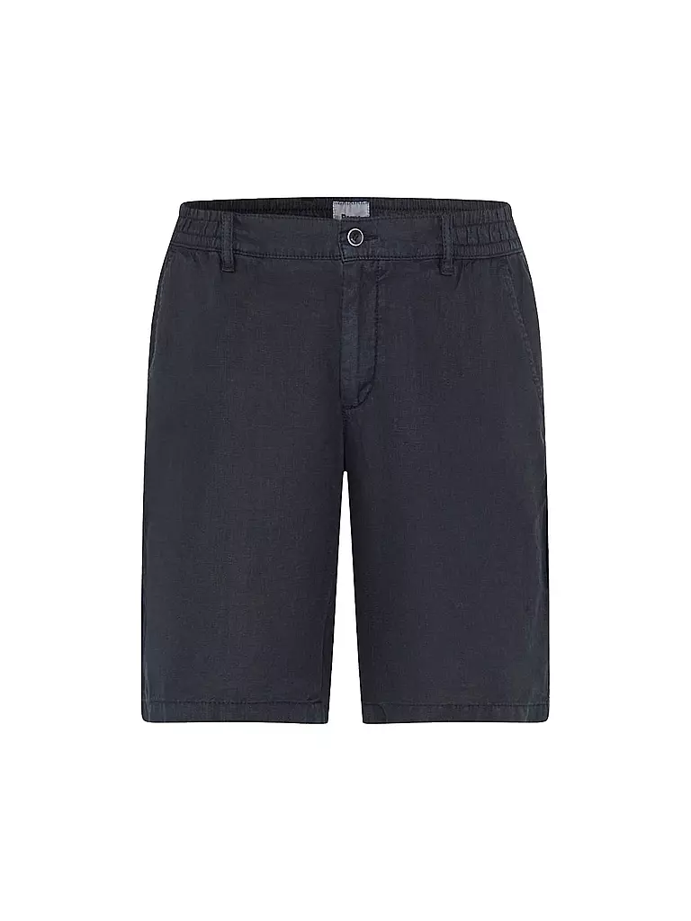 BRAX | Leinenshorts BALU | Azul oscuro