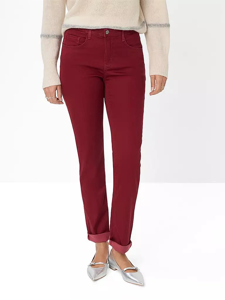 BRAX | Pantalón CAROLA | Rojo oscuro