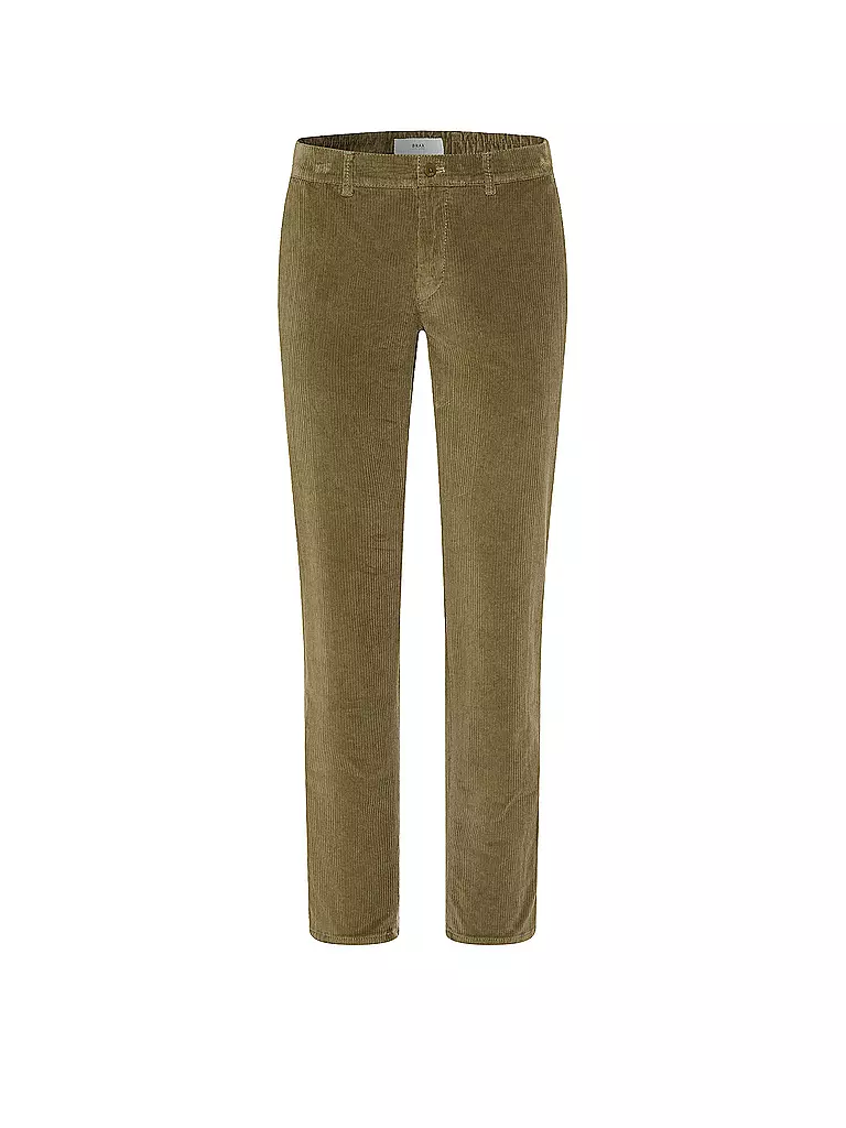 BRAX | Pantalón de pana FABIO JOG | Oliva