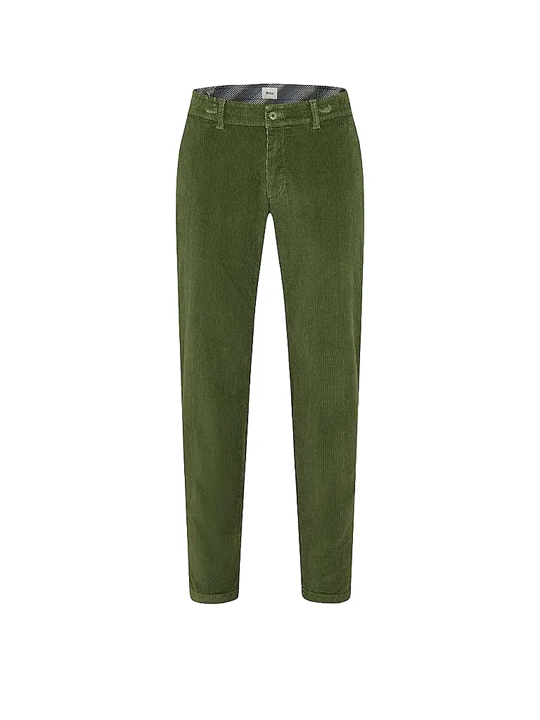 BRAX | Pantalón de pana PHIL DX | Verde oscuro
