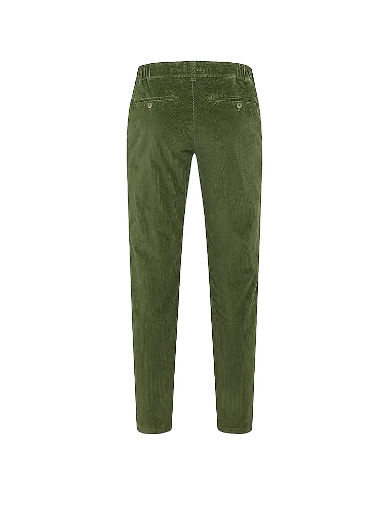 BRAX | Pantalón de pana PHIL DX | Verde oscuro