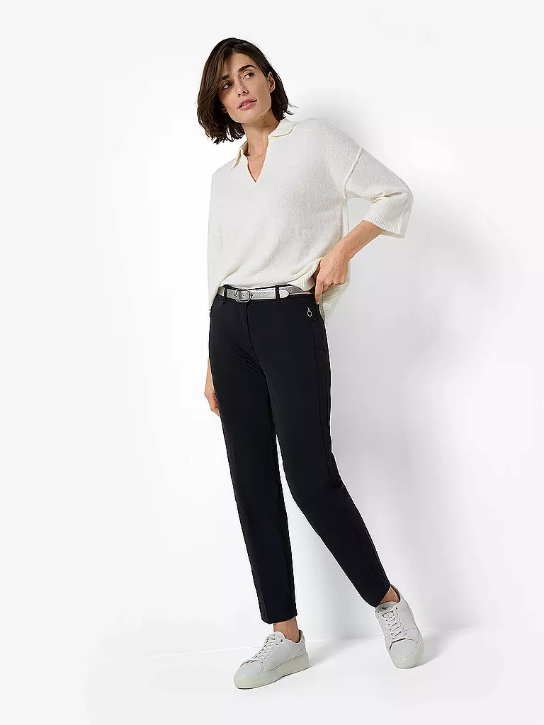 BRAX | Pantalón de vestir Regular Fit 7/8 MARON S | Negro