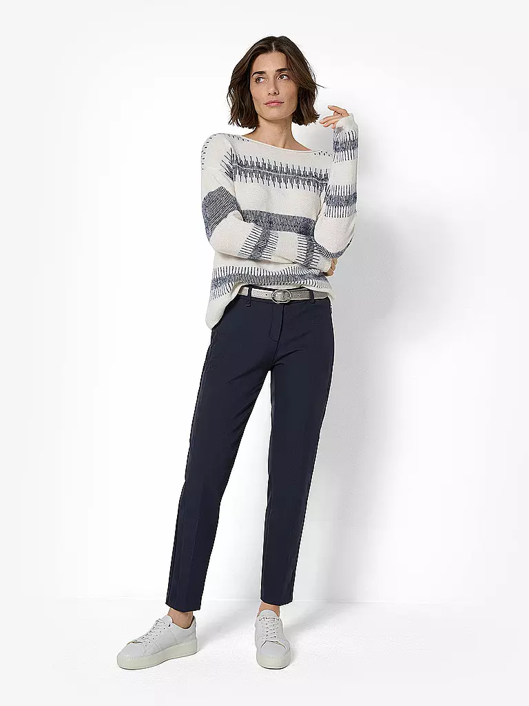 BRAX | Pantalón de vestir Regular Fit 7/8 MARON S | Azul oscuro