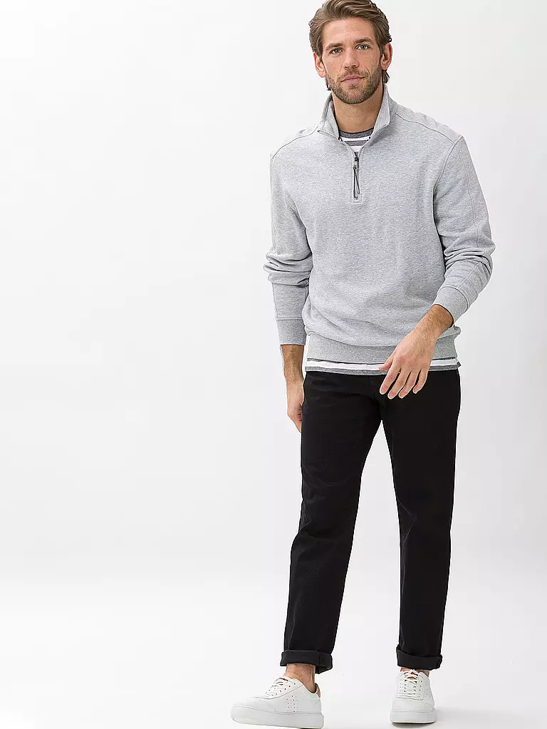 BRAX | Pantalón Straight Fit CADIZ | Negro