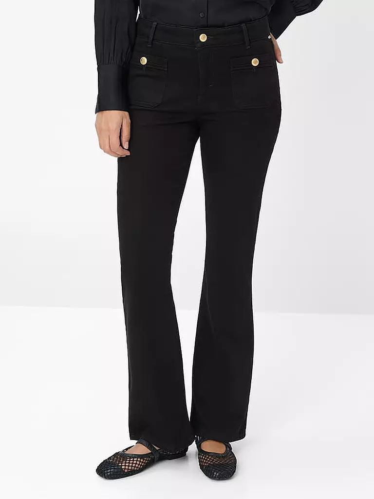 BRAX | Pantalones acampanados SHAKIRA | Negro