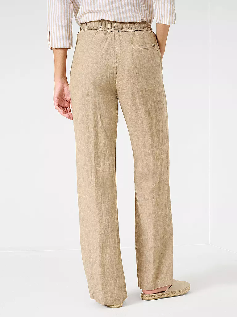 BRAX | Pantalones de lino FARINA | Beige