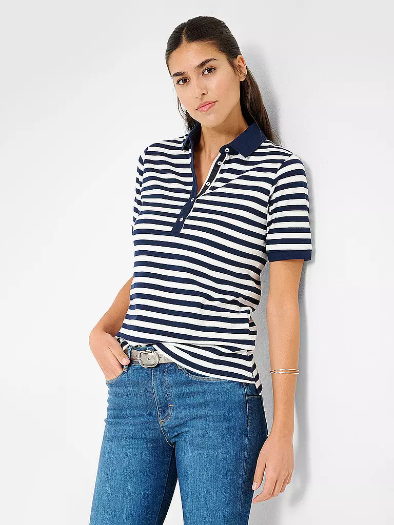 BRAX | Poloshirt CLEO | Azul oscuro