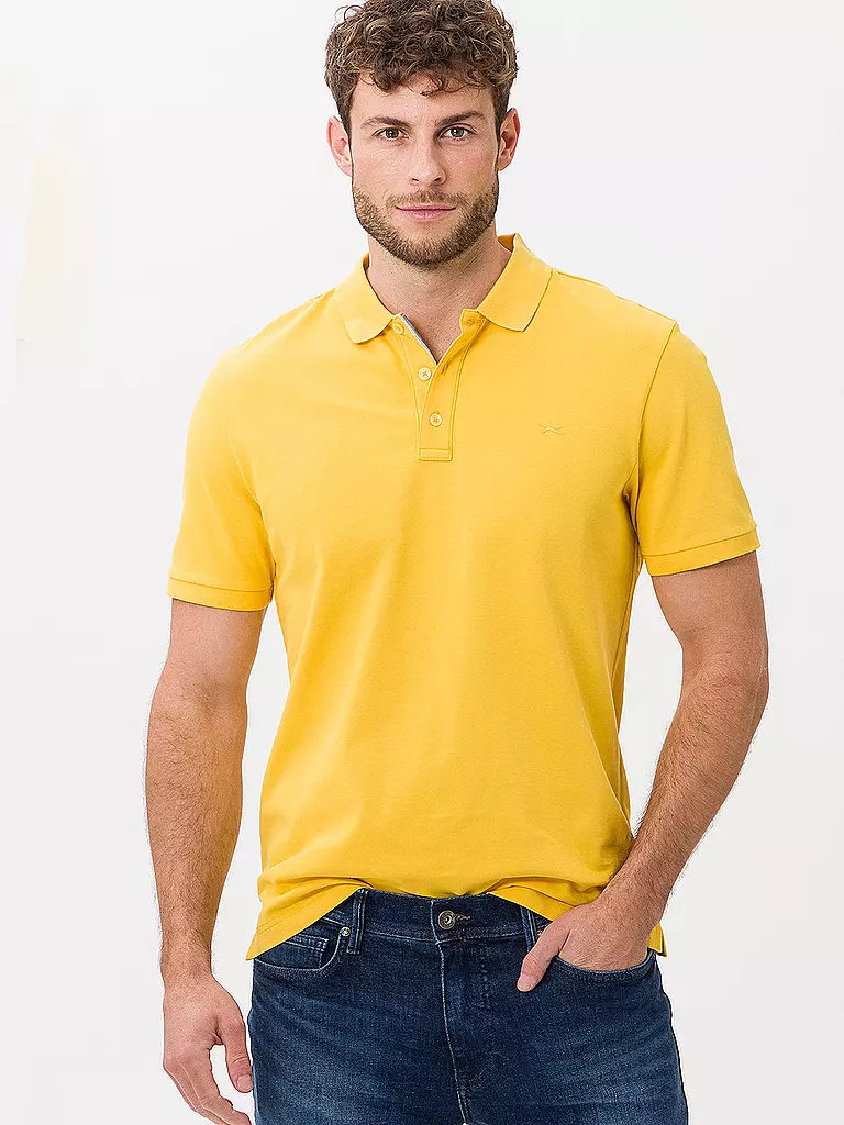 BRAX | Poloshirt PETE | Amarillo