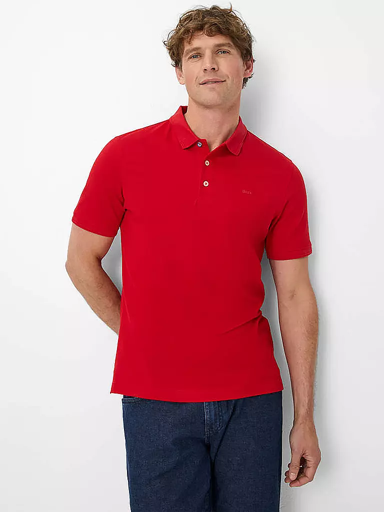 BRAX | Poloshirt PETE | Rojo