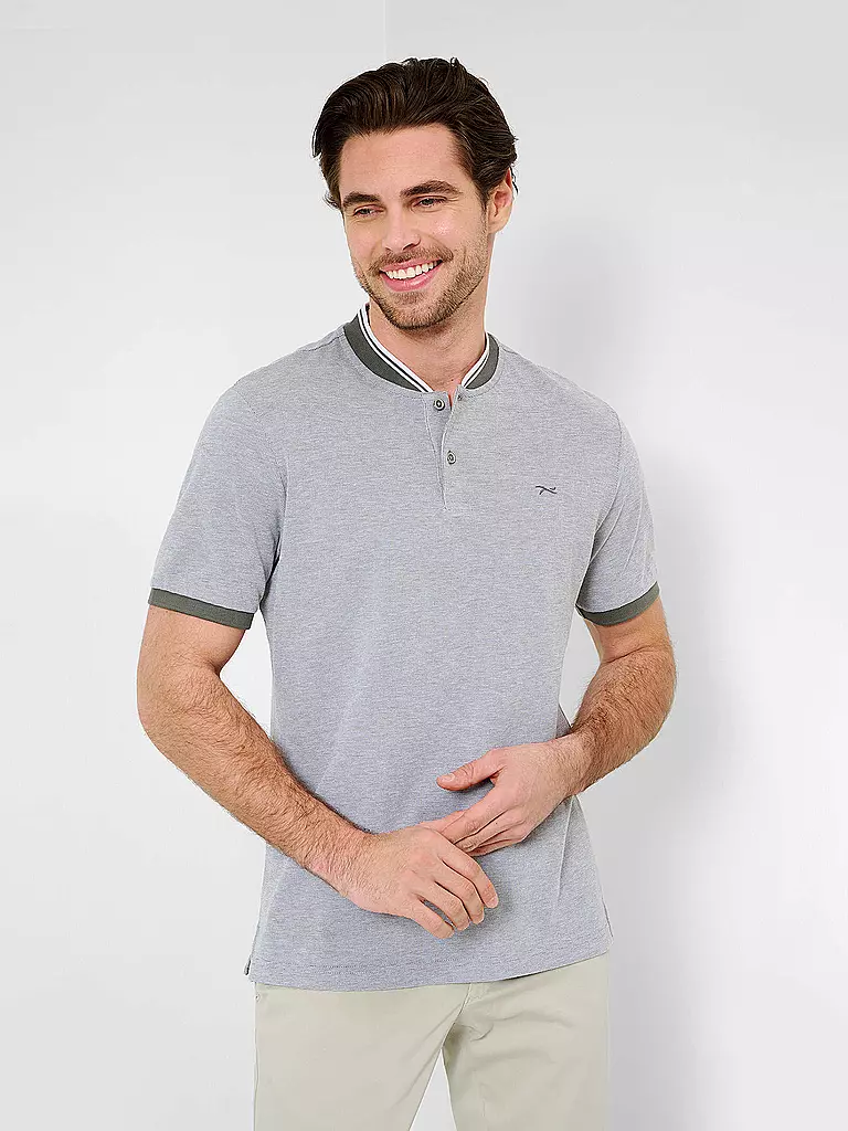 BRAX | Poloshirt PIERCE | Gris claro